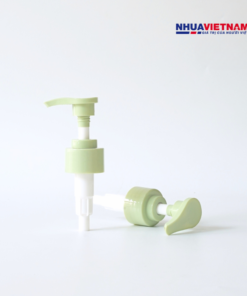 Vòi nhấn nhựa chất liệu PP 24/410 28/410 dùng cho chai đựng mỹ phẩm, chai chai vòi nhấn dung dịch