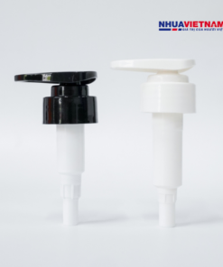Bộ 2 vòi nhấn fi33/410 trắng đen mỏ bầu